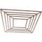 Ekena Millwork Raven Wood Fretwork Pierced Ceiling Medallion, Wood (Paint Grade), 26"OD x 9 1/2"ID x 3/8"T CMWP26X26X0375RAMF - alternate 2